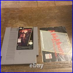 Nightmare On Elm Street withManual NES Nintendo