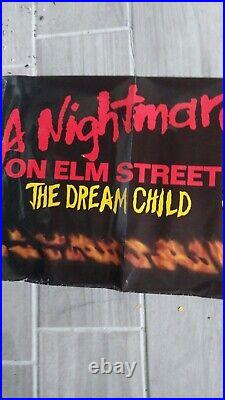 Nightmare On Elm street 5 Poster Vintage Original Rare