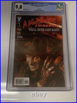 Nightmare on Elm Street #1 Tim Bradstreet Variant 9.8 CGC 2006 DC Wildstorm Nightmare on Elm Street #1 Tim Bradstreet Variant 9.8 CGC 2006 DC Wildstorm