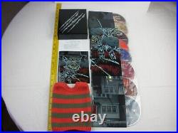 Nightmare on Elm Street 2015 7 signatures SIGNED boxed set CD RARE with sweater