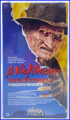 Nightmare on Elm Street 2 Freddy's Revenge (VHS, 1986) BRAND NEW SEALED Rare Nightmare on Elm Street 2 Freddy's Revenge (VHS, 1986) BRAND NEW SEALED Rare