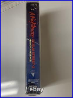 Nightmare on Elm Street 2 Sealed VHS Signed Mark Patton Kim Myers Early Release