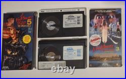 Nightmare on Elm Street 3 & 5 (BETAMAX) Beta Tape Horror Slasher