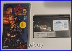 Nightmare on Elm Street 3 & 5 (BETAMAX) Beta Tape Horror Slasher