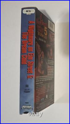 Nightmare on Elm Street 3 & 5 (BETAMAX) Beta Tape Horror Slasher