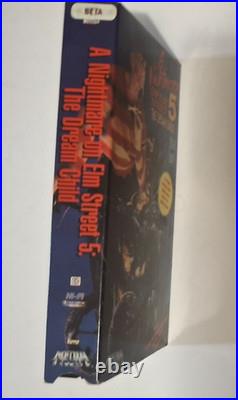 Nightmare on Elm Street 3 & 5 (BETAMAX) Beta Tape Horror Slasher