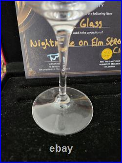 Nightmare on Elm Street 3 Dream Warrior Original Production Used Bar Glass Prop