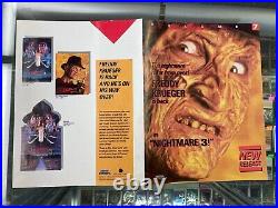 Nightmare on Elm Street 3 Dream Warriors 1987 Advertisement Poster 11x17