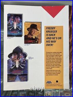 Nightmare on Elm Street 3 Dream Warriors 1987 Advertisement Poster 11x17