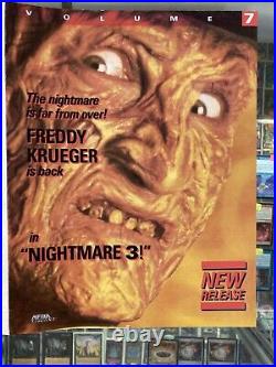 Nightmare on Elm Street 3 Dream Warriors 1987 Advertisement Poster 11x17