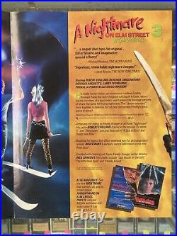 Nightmare on Elm Street 3 Dream Warriors 1987 Advertisement Poster 11x17