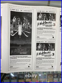 Nightmare on Elm Street 3 Dream Warriors 1987 Media Advertisement Poster 11x25