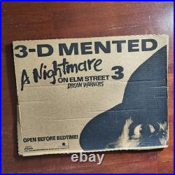 Nightmare on Elm Street 3 Dream Warriors 3D Embossed Lightbox Sign NOS with Box