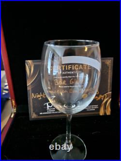Nightmare on Elm Street 3 Freddy Krueger Original Production Used Bar Glass Prop
