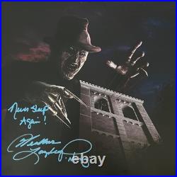 Nightmare on Elm Street 3 HEATHER LANGENKAMP SIGNED Vinyl Record