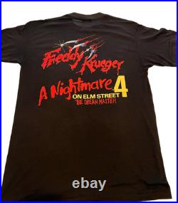 Nightmare on Elm Street 4 The Dream Master Vintage Promo Shirt