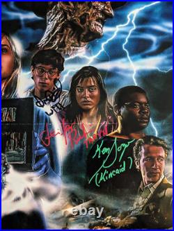 Nightmare on Elm Street 5X Cast Signed 11x14 Photo Dream Warriors Freddy JSA COA