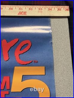 Nightmare on Elm Street 5 Dream Child 1989 Original VHS Promo Poster 27x40