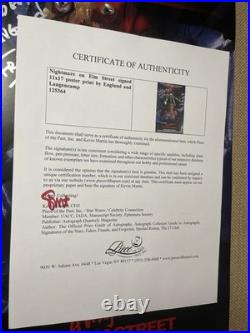 Nightmare on Elm Street Cast Signed Poster Autographs Robert England Freddy! P1