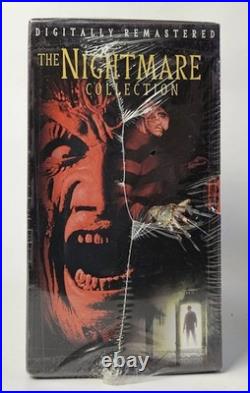 Nightmare on Elm Street Collection VHS Box Set 1-7 Hype Sticker Double Sealed