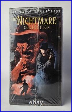 Nightmare on Elm Street Collection VHS Box Set 1-7 Hype Sticker Double Sealed