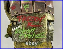 Nightmare on Elm Street Freddy Krueger Signed NECA Metal Glove Robert Englund
