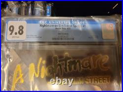 Nightmare on Elm Street GOLD Special 1 CGC 9.8 Rare only 700 with Cert Kreuger