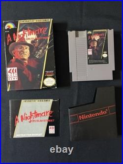Nightmare on Elm Street (Nintendo Entertainment System, 1990) CIB FREE SHIPPING