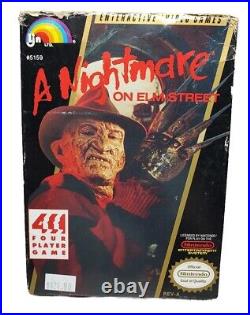 Nightmare on Elm Street Nintendo NES 1989 BOX ONLY NO GAME INCLUDED