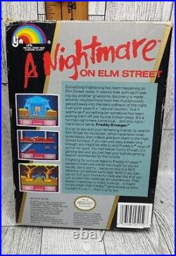 Nightmare on Elm Street Nintendo NES 1989 BOX ONLY NO GAME INCLUDED