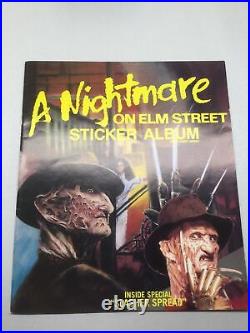 Nightmare on Elm Street Open Box of Stickers With Sticker Book-45 Packs