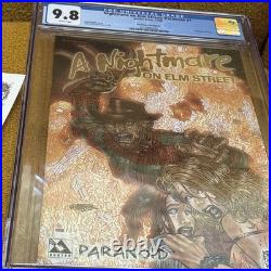 Nightmare on Elm Street Paranoid 1 CGC 9.8 White (Platinum Foil)-Ltd 1700 with COA