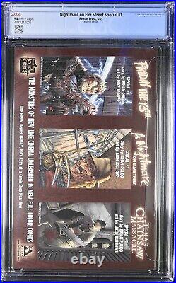 Nightmare on Elm Street Special #1 (2005) Blue Foil Variant CGC 9.8