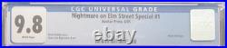 Nightmare on Elm Street Special 1 CGC 9.8 Prism Foil Ryp cover COA limited 500