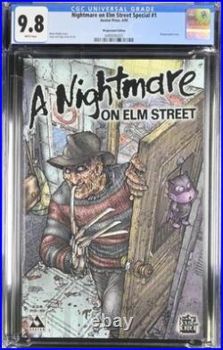 Nightmare on Elm Street Special #1 Wraparound Cover Comic Avatar 2005 CGC 9.8