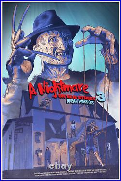 Nightmare on Elm Street Variant Print Mondo 24x36 by Mike Mcgee 7/120
