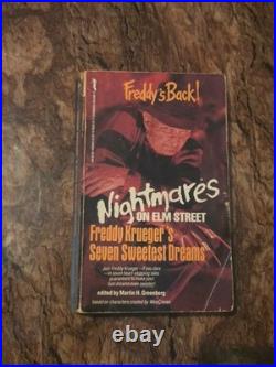Nightmares on Elm Street Freddy Krueger Seven Sweetest Dreams 1991 PB 1ST ED