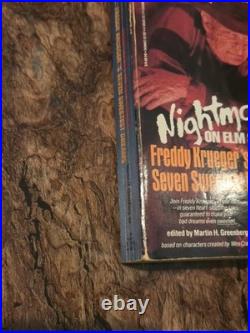 Nightmares on Elm Street Freddy Krueger Seven Sweetest Dreams 1991 PB 1ST ED Nightmares on Elm Street Freddy Krueger Seven Sweetest Dreams 1991 PB 1ST ED