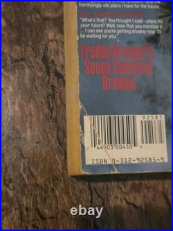 Nightmares on Elm Street Freddy Krueger Seven Sweetest Dreams 1991 PB 1ST ED