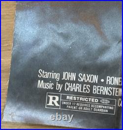Original Nightmare On Elm Street 1984 Movie Theater Nylon Banner RARE