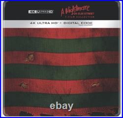 PRESALE A Nightmare On Elm Street 4K Steelbook Collection 7-Film Library Case