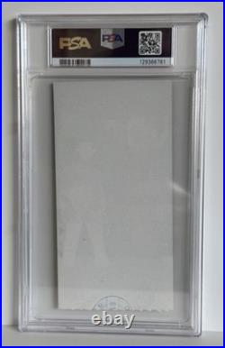 PSA 5 1986 A NIGHTMARE on ELM STREET japan MOVIE TICKET STUB horror