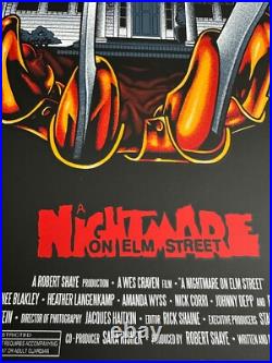 Pitchgram Nightmare on Elm Street Limited Movie Poster Art Print BNG Mondo Pitchgram Nightmare on Elm Street Limited Movie Poster Art Print BNG Mondo