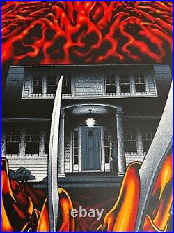 Pitchgram Nightmare on Elm Street Limited Movie Poster Art Print BNG Mondo Pitchgram Nightmare on Elm Street Limited Movie Poster Art Print BNG Mondo