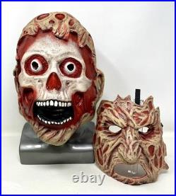 RARE A Nightmare On Elm Street FREDDY KRUEGER Tear Away Skull Adult Latex Mask