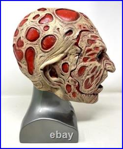 RARE A Nightmare On Elm Street FREDDY KRUEGER Tear Away Skull Adult Latex Mask