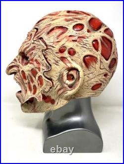 RARE A Nightmare On Elm Street FREDDY KRUEGER Tear Away Skull Adult Latex Mask