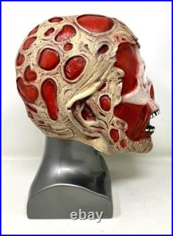 RARE A Nightmare On Elm Street FREDDY KRUEGER Tear Away Skull Adult Latex Mask