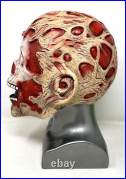 RARE A Nightmare On Elm Street FREDDY KRUEGER Tear Away Skull Adult Latex Mask