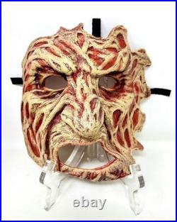 RARE A Nightmare On Elm Street FREDDY KRUEGER Tear Away Skull Adult Latex Mask